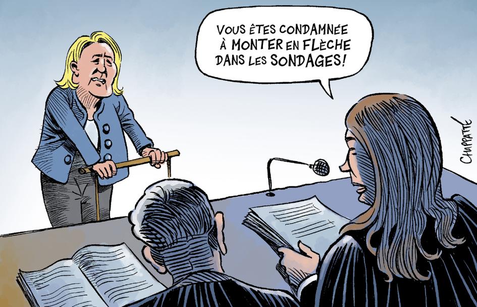 La peine de Marine Le Pen