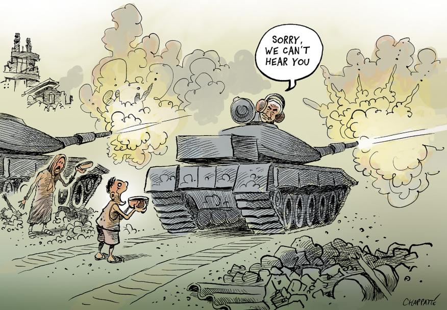 Gaza is crying out in hunger