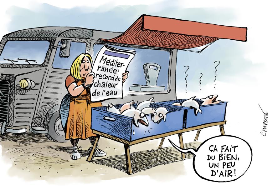 La mer Méditerranée en surchauffe