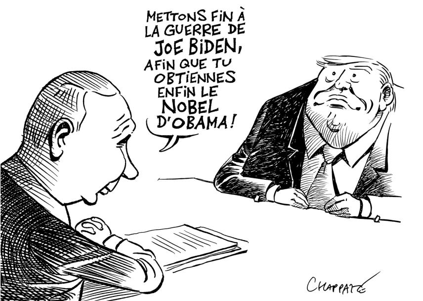 Poutine a su parler à Trump