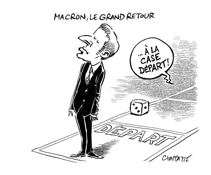 Macron, le grand retour