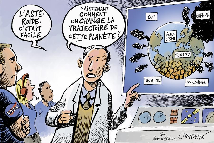 La NASA dévie la trajectoire d'un astéroïde 