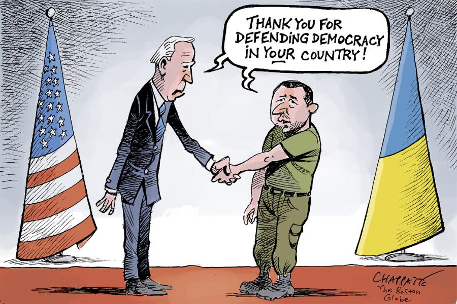 When Zelensky met Biden When Zelensky met Biden