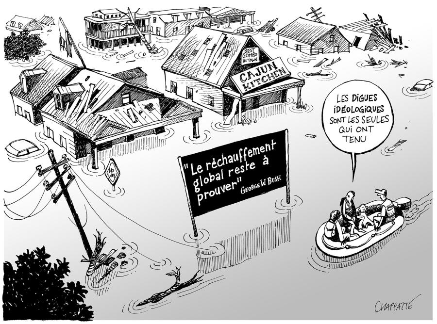 Après le cyclone Katrina Après le cyclone Katrina