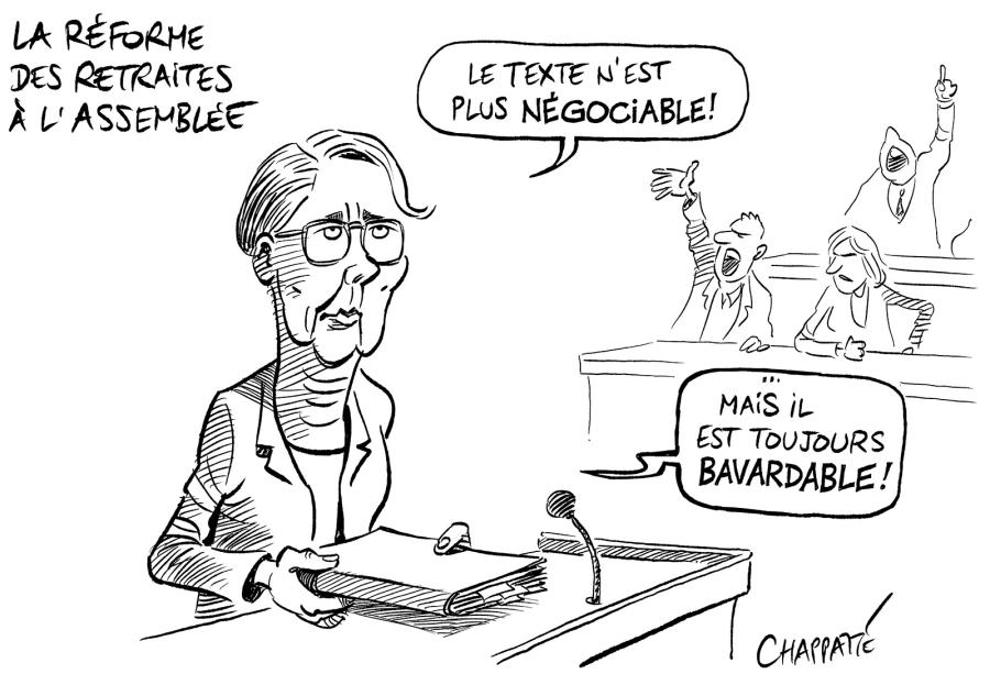Réforme des retraites à l’Assemblée Réforme des retraites à l’Assemblée