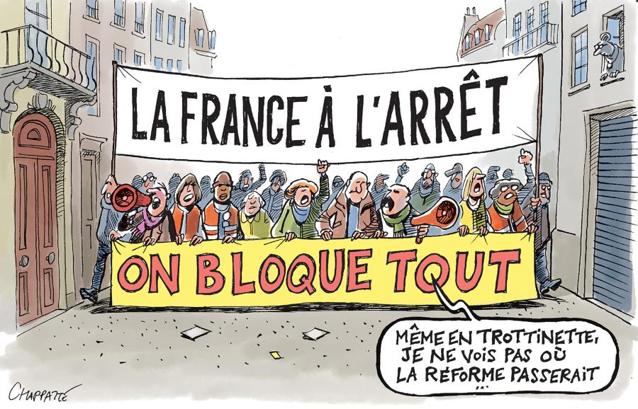 Manifs contre la réforme des retraites Manifs contre la réforme des retraites