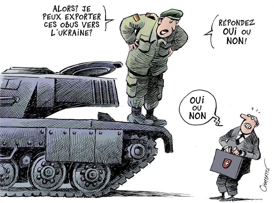 Réexportation d’armes suisses 