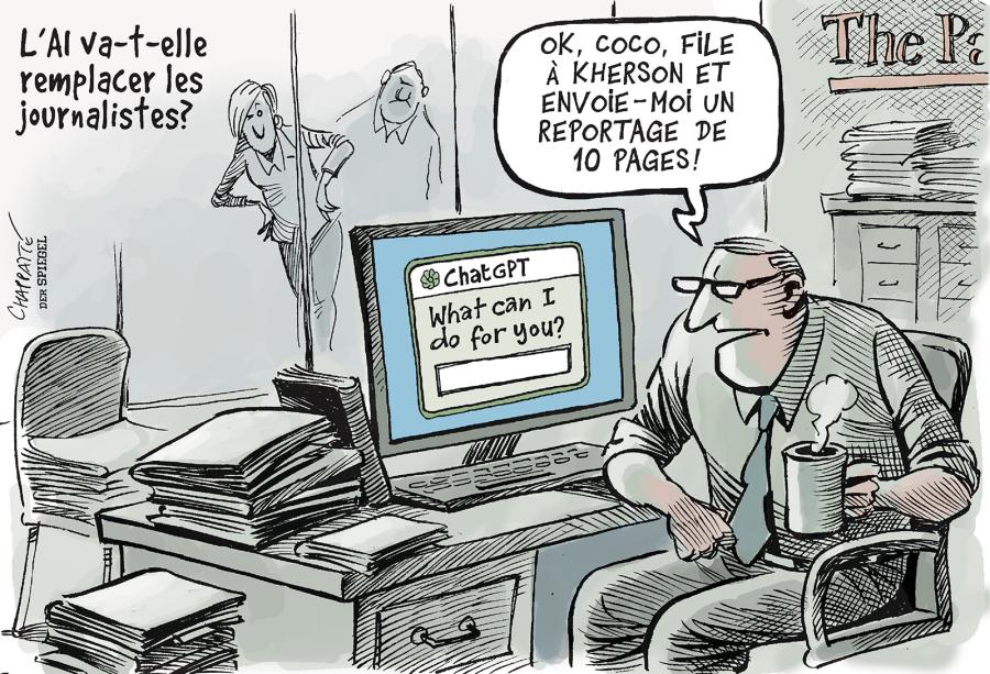 ChatGPT à la place des journalistes? ChatGPT à la place des journalistes?