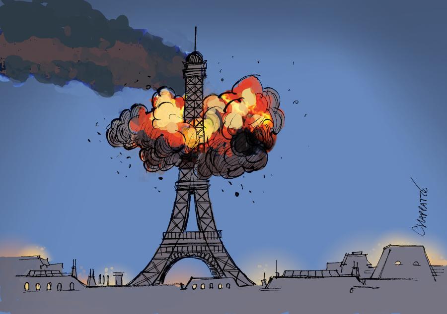 Paris attaquée 