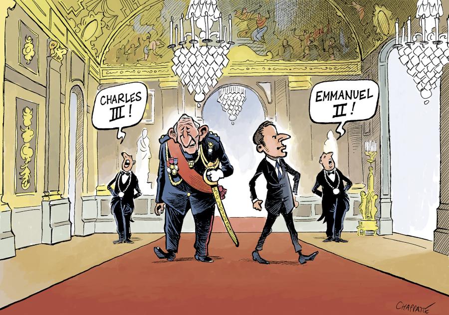 Le Roi Charles III à Versailles Le Roi Charles III à Versailles