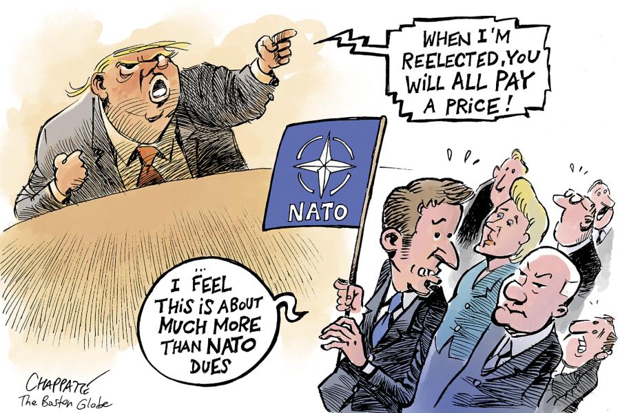 Trump scares allies and reassures foes 