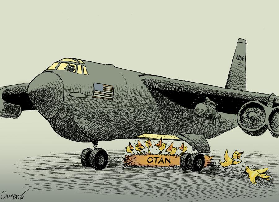 OTAN, sous l’aile américaine OTAN, sous l’aile américaine