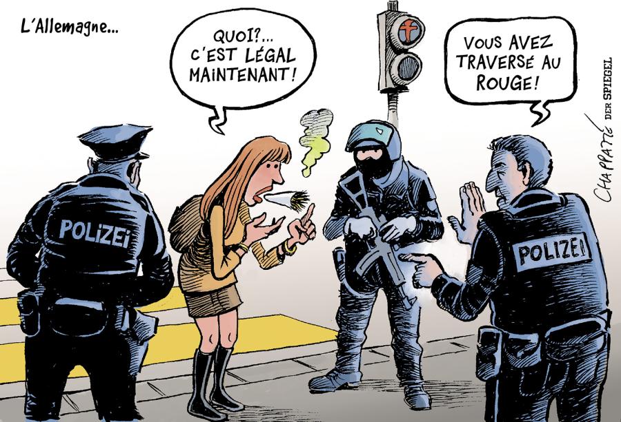 Le cannabis n’est plus un crime en Allemagne Le cannabis n’est plus un crime en Allemagne