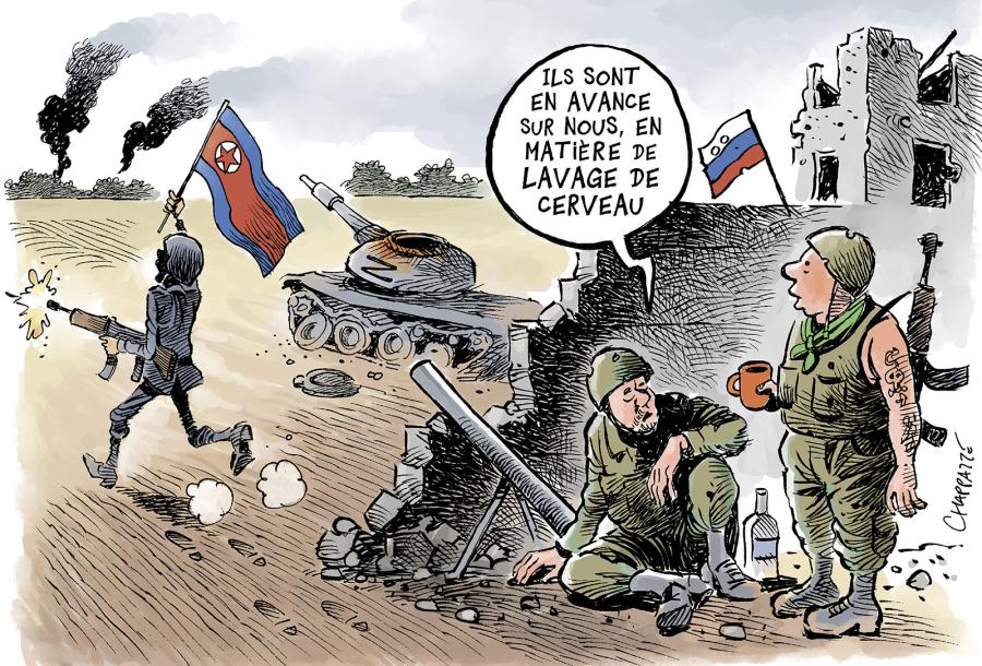 Les Nord-Coréens à la rescousse Les Nord-Coréens à la rescousse