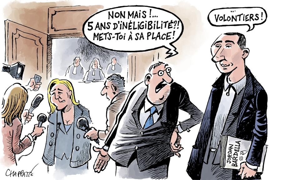 Marine Le Pen inéligible? Marine Le Pen inéligible?