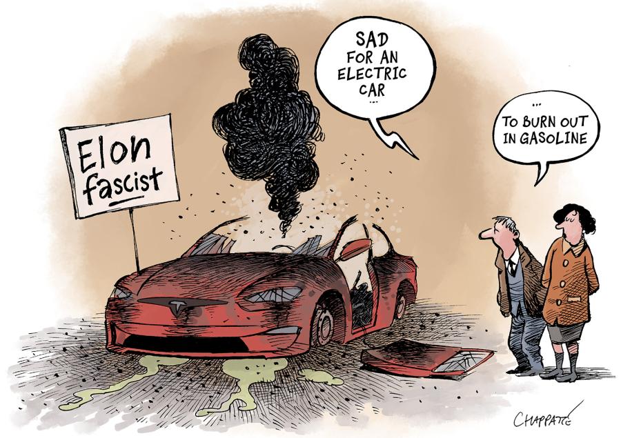 Backlash against Tesla 
