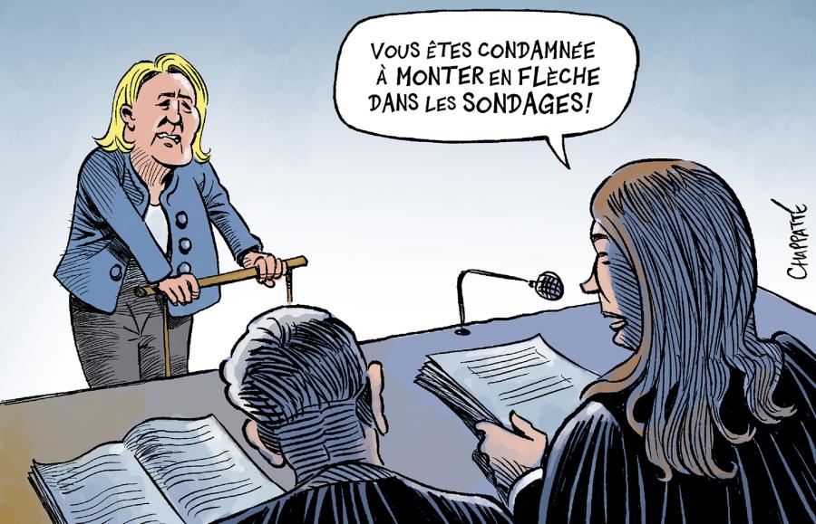 La peine de Marine Le Pen La peine de Marine Le Pen