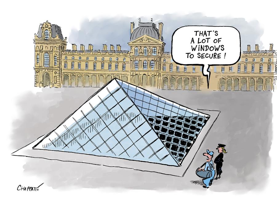 After the Louvre jewel heist  After the Louvre jewel heist