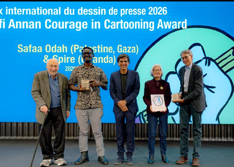 Prix 2026 Freedom Cartoonists Foundation