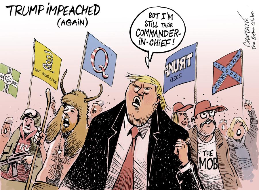 Trump impeached (again) Trump impeached (again)