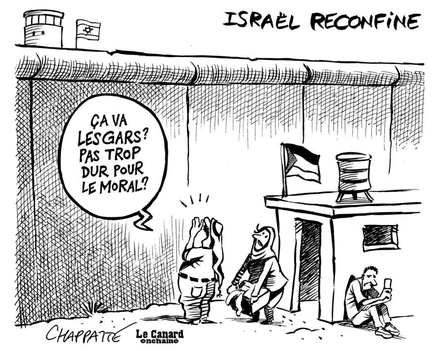 Israël reconfine Israël reconfine