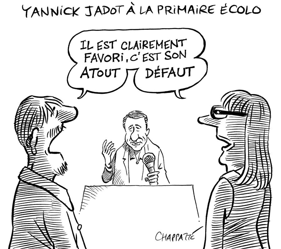 Yannick Jadot à la primaire écolo Yannick Jadot à la primaire écolo