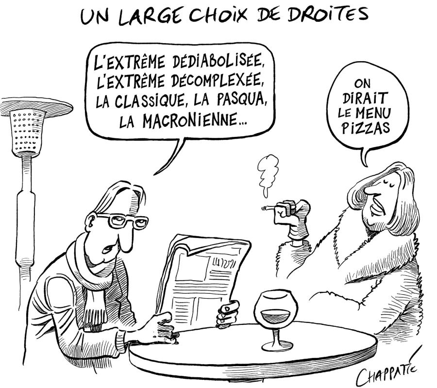 Un large choix de droites Un large choix de droites