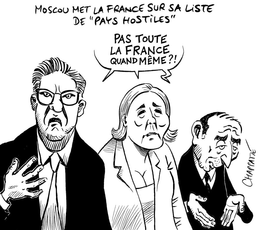 La Russie met la France sur sa liste de pays hostiles La Russie met la France sur sa liste de pays hostiles La Russie met la France sur sa liste de pays hostiles