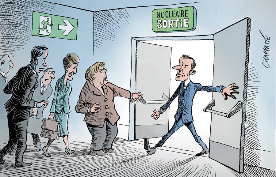 Macron et l'atome Macron et l'atome Macron et l'atome