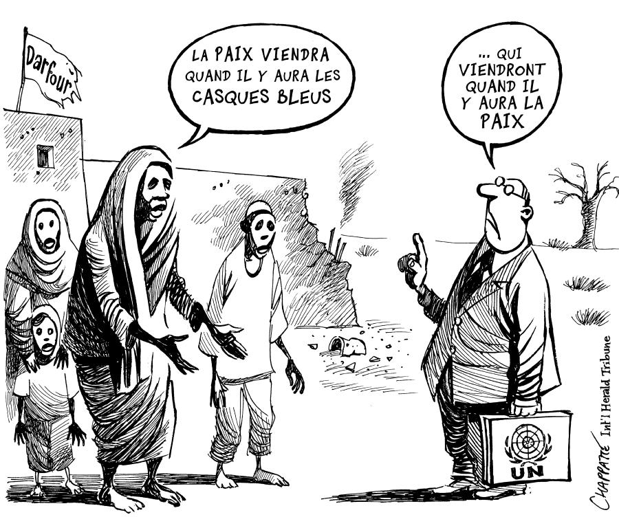 La paix au Darfour? La paix au Darfour? La paix au Darfour?