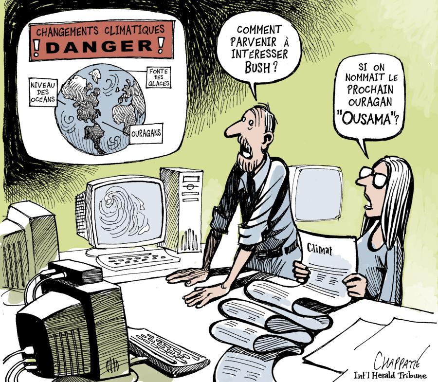 Bush et le réchauffement global Bush et le réchauffement global Bush et le réchauffement global