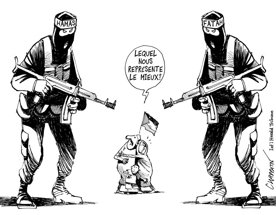Palestiniens divisés Palestiniens divisés Palestiniens divisés