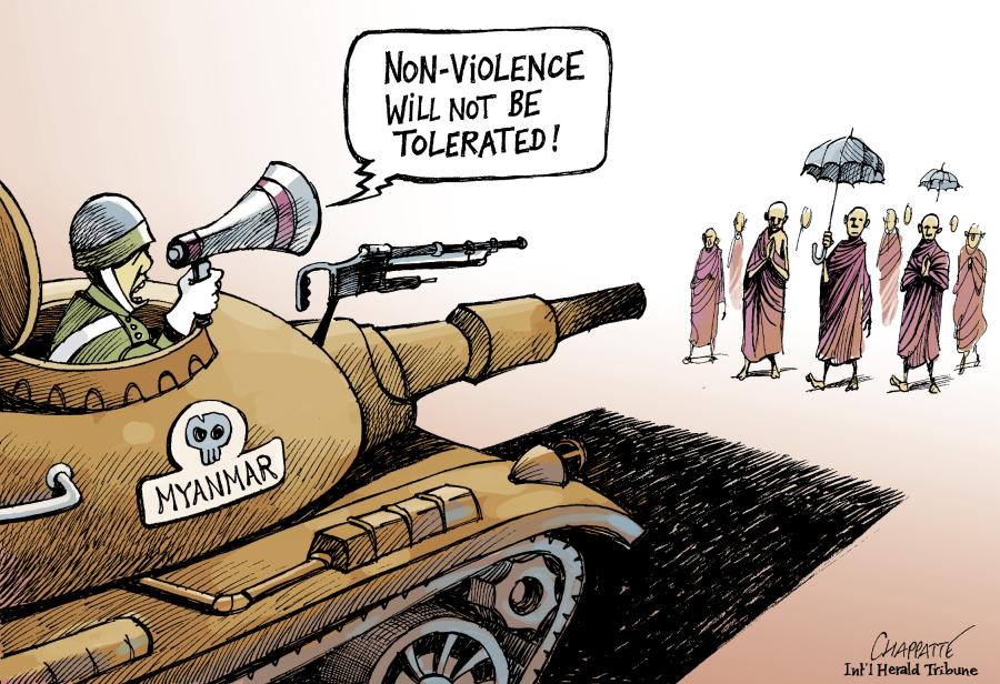 Repression in Myanmar Repression in Myanmar