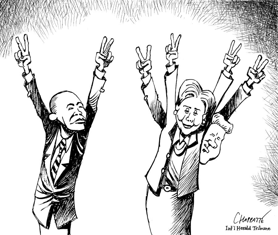Obama vs Clinton Obama vs Clinton Obama vs Clinton