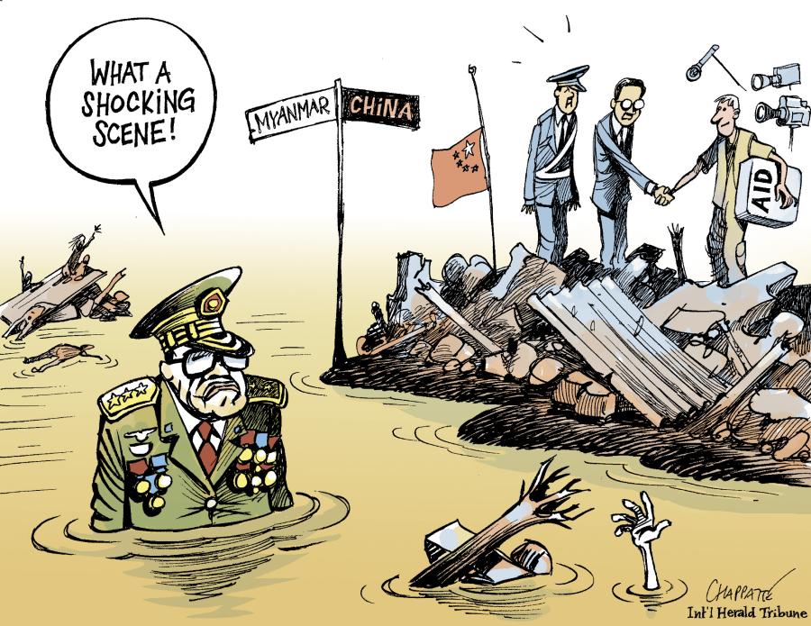 Disasters in Burma and China Disasters in Burma and China