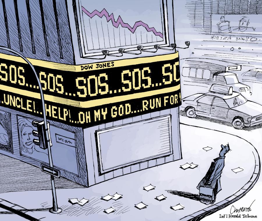 Stock market panic Stock market panic