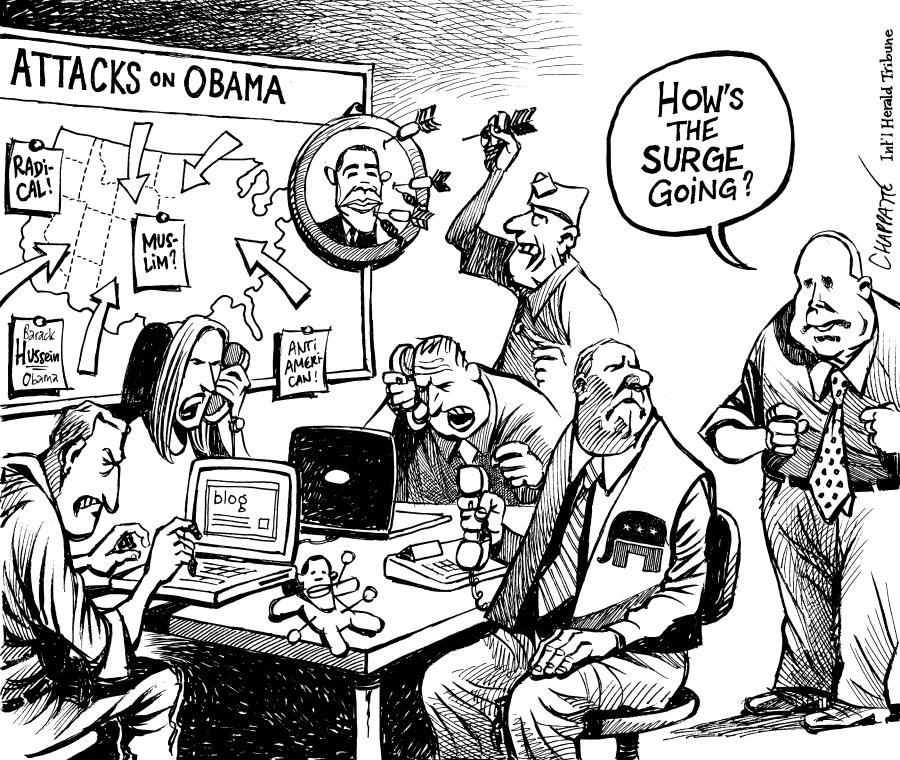 Attacks on Obama Attacks on Obama