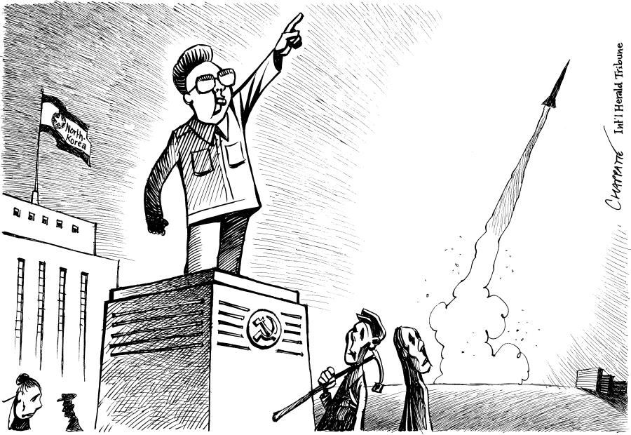 Kim Jong-Il teste un missile Kim Jong-Il teste un missile Kim Jong-Il teste un missile