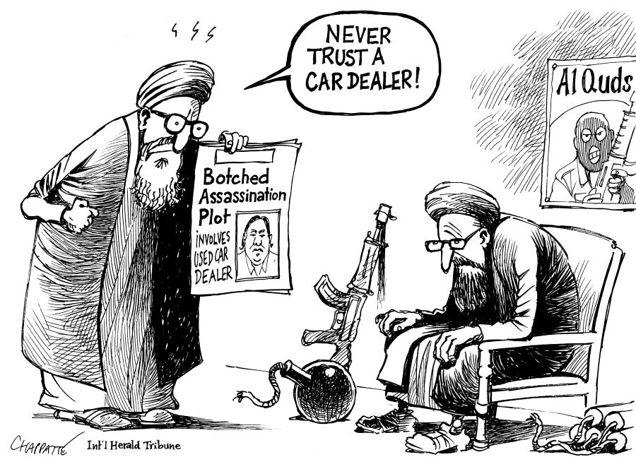 Iran plotted a killing in the U.S. Iran plotted a killing in the U.S.