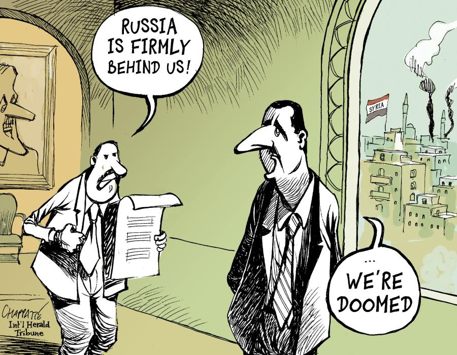Russia Supports Assad's Regime Russia Supports Assad's Regime