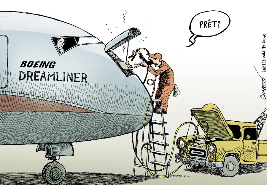 Boeing a des soucis avec son Dreamliner Boeing a des soucis avec son Dreamliner