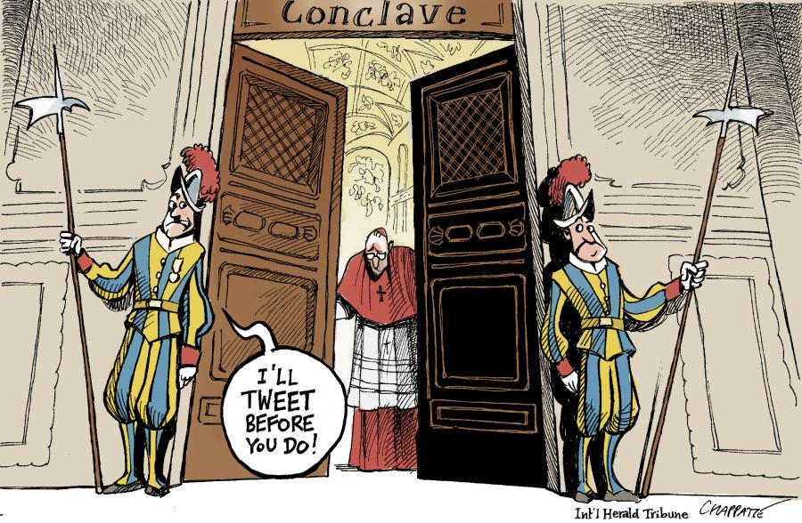 The pope's election has begun The pope's election has begun The pope's election has begun