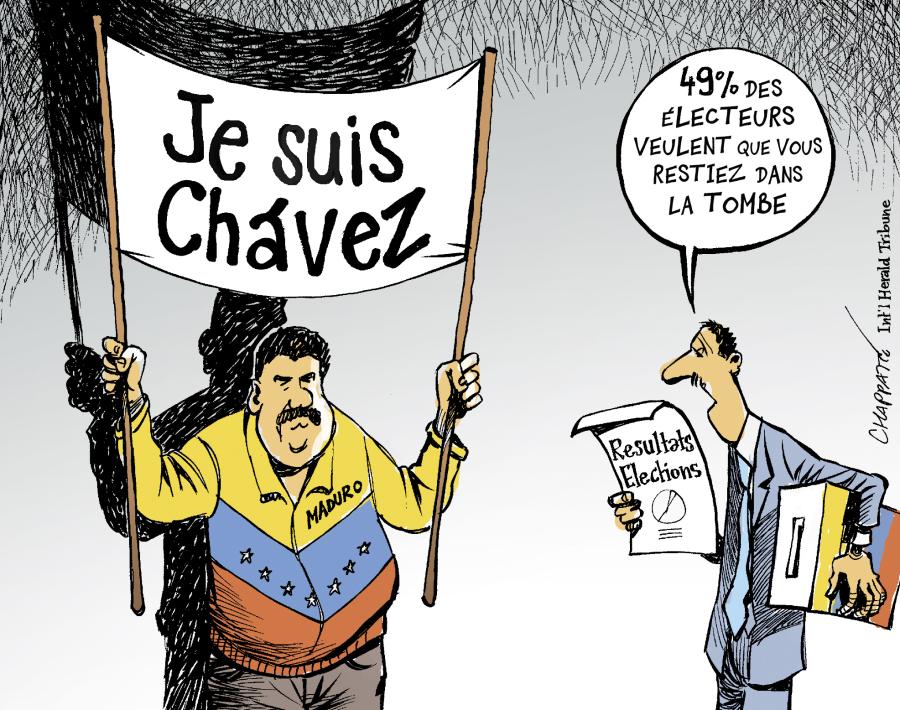 Election serrée au Vénézuela Election serrée au Vénézuela