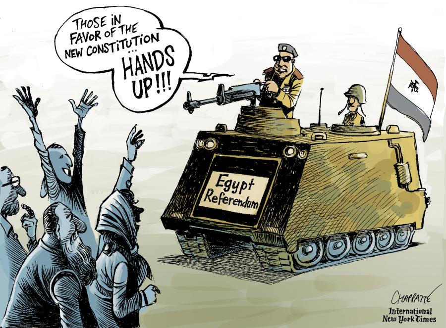 Egypt votes on a new Constitution Egypt votes on a new Constitution Egypt votes on a new Constitution