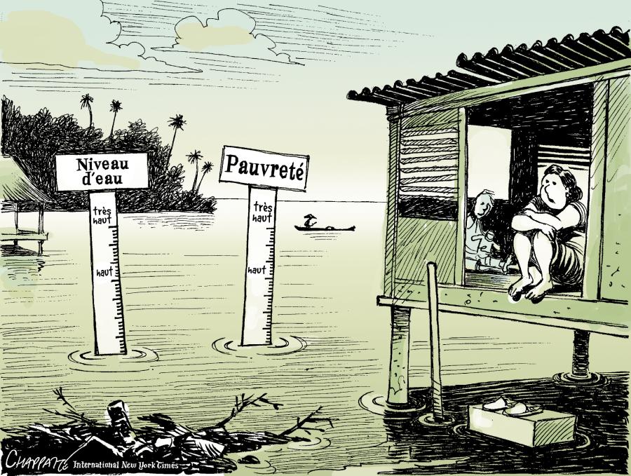 Changements climatiques: les pauvres visés Changements climatiques: les pauvres visés Changements climatiques: les pauvres visés