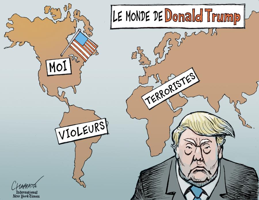Le monde selon Trump Le monde selon Trump Le monde selon Trump