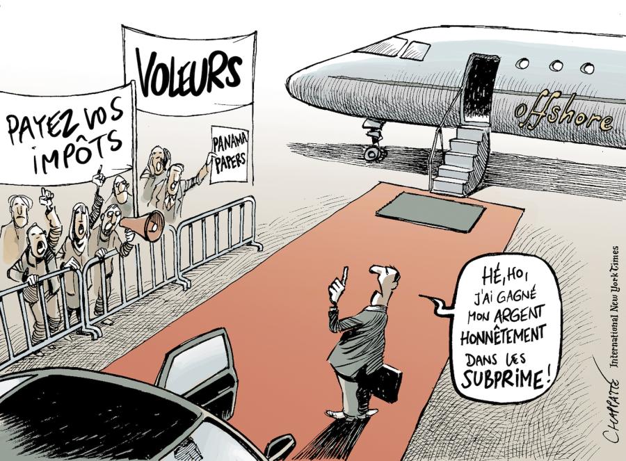 Indignation autour des Panama Papers Indignation autour des Panama Papers Indignation autour des Panama Papers