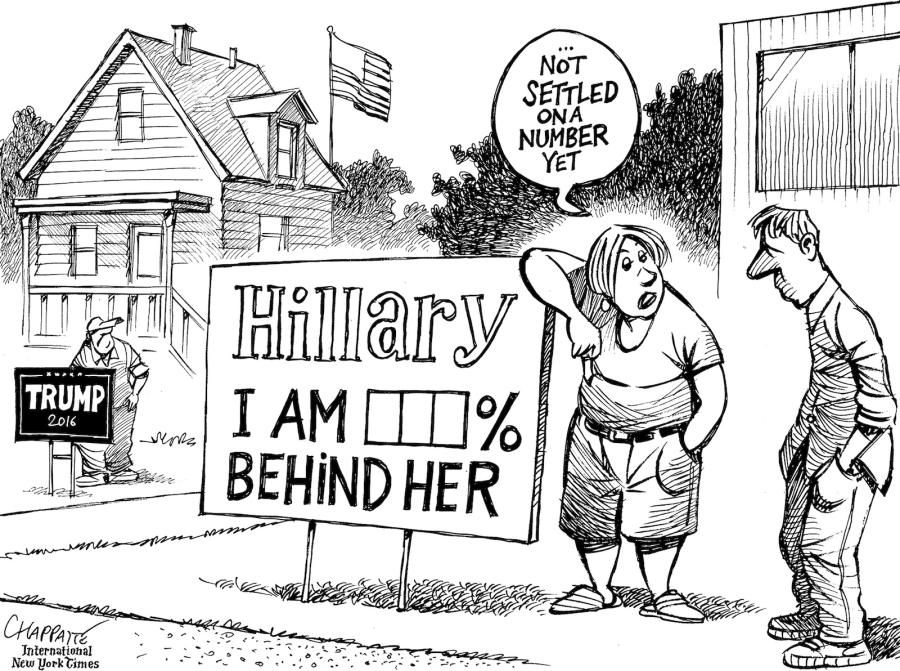 Behind Hillary Clinton Behind Hillary Clinton