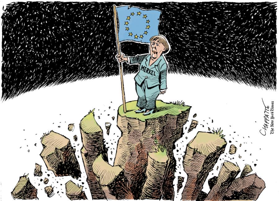 Merkel,toujours debout Merkel,toujours debout Merkel,toujours debout
