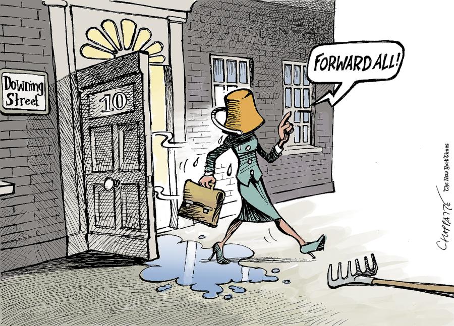 Theresa May marches on Theresa May marches on Theresa May marches on